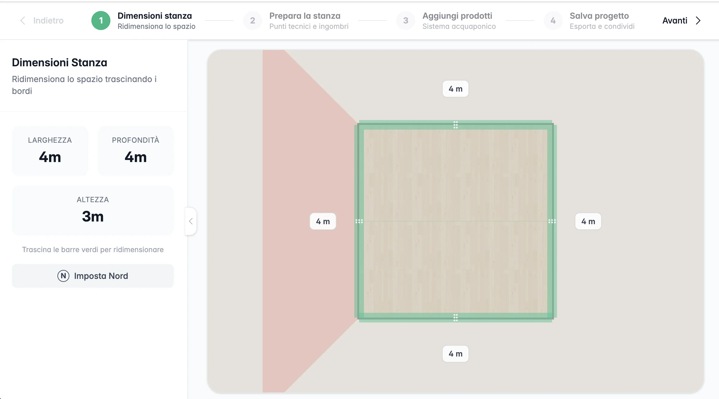 3DXR pianificazione spazio